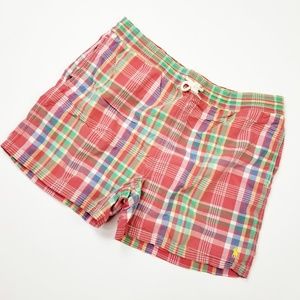 Polo Ralph Lauren Mens Large Plaid Swim Trunks EUC